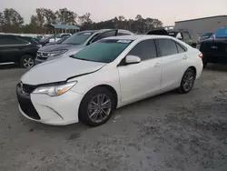 Salvage cars for sale at Spartanburg, SC auction: 2017 Toyota Camry LE