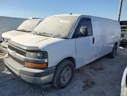 Salvage trucks for sale at Grand Prairie, TX auction: 2013 Chevrolet Express G3500