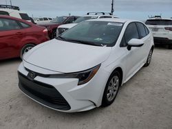 Salvage cars for sale at Riverview, FL auction: 2024 Toyota Corolla LE