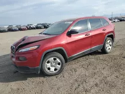 Jeep Cherokee Sport Vehiculos salvage en venta: 2014 Jeep Cherokee Sport