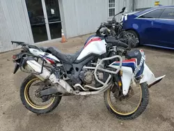 Salvage motorcycles for sale at Davison, MI auction: 2017 Honda CRF1000