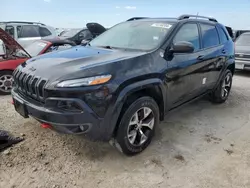 Jeep salvage cars for sale: 2015 Jeep Cherokee Trailhawk