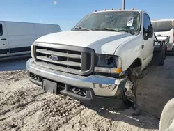 Salvage cars for sale at Grand Prairie, TX auction: 2001 Ford F450 Super Duty