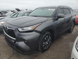 Flood-damaged cars for sale at auction: 2020 Toyota Highlander Hybrid XLE