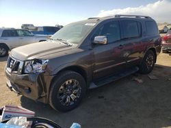 Salvage cars for sale from Copart Denver, CO: 2015 Nissan Armada Platinum