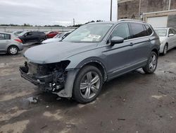 Volkswagen salvage cars for sale: 2018 Volkswagen Tiguan SEL Premium