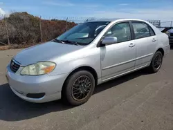 Toyota salvage cars for sale: 2007 Toyota Corolla CE