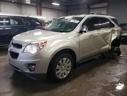 Salvage cars for sale at Elgin, IL auction: 2011 Chevrolet Equinox LTZ