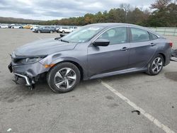 Salvage cars for sale at Brookhaven, NY auction: 2020 Honda Civic LX