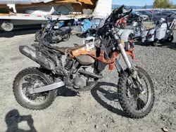 Salvage Motorcycles with No Bids Yet For Sale at auction: 2013 KTM 350 XC-FW