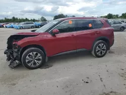 Salvage cars for sale at Tifton, GA auction: 2021 Nissan Rogue SV