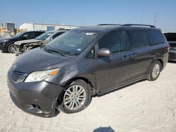 Salvage cars for sale at Haslet, TX auction: 2014 Toyota Sienna XLE