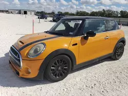 Salvage cars for sale from Copart New Braunfels, TX: 2015 Mini Cooper S