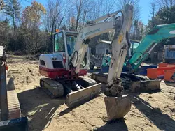 Salvage trucks for sale at Windham, ME auction: 2017 Tjza TB240