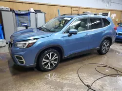 Salvage cars for sale at Kincheloe, MI auction: 2019 Subaru Forester Limited