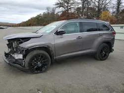 Toyota salvage cars for sale: 2019 Toyota Highlander SE