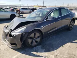 Tesla Model 3 Vehiculos salvage en venta: 2019 Tesla Model 3