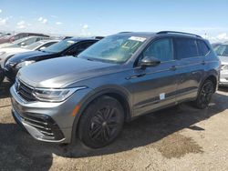 Salvage cars for sale at Riverview, FL auction: 2022 Volkswagen Tiguan SE R-LINE Black