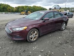 Vehiculos salvage en venta de Copart Windsor, NJ: 2018 Ford Fusion SE