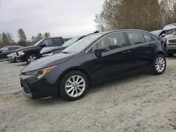 Salvage cars for sale at Arlington, WA auction: 2022 Toyota Corolla XLE