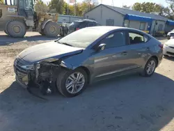 Salvage cars for sale at Wichita, KS auction: 2019 Hyundai Elantra SEL