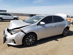 Salvage cars for sale at Greenwood, NE auction: 2016 Toyota Corolla L