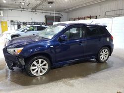 Mitsubishi Vehiculos salvage en venta: 2012 Mitsubishi Outlander Sport SE