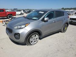 Salvage cars for sale at Houston, TX auction: 2019 KIA Sportage LX