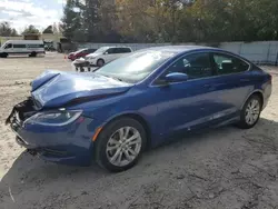 Salvage cars for sale at Knightdale, NC auction: 2017 Chrysler 200 Limited