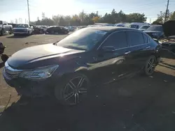 Vehiculos salvage en venta de Copart Denver, CO: 2017 Honda Accord Touring