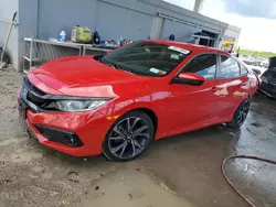 Salvage cars for sale at West Palm Beach, FL auction: 2019 Honda Civic Sport