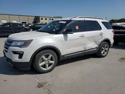 Ford salvage cars for sale: 2018 Ford Explorer XLT