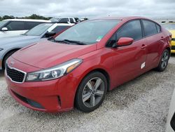 Salvage cars for sale at Riverview, FL auction: 2018 KIA Forte LX