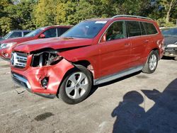 Mercedes-Benz salvage cars for sale: 2017 Mercedes-Benz GLS 450 4matic