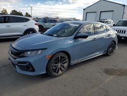 Honda salvage cars for sale: 2020 Honda Civic Sport