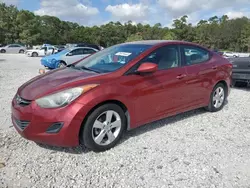 Salvage cars for sale from Copart Houston, TX: 2013 Hyundai Elantra GLS