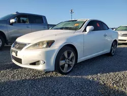 Flood-damaged cars for sale at auction: 2011 Lexus IS 250