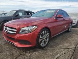 Carros salvage para piezas a la venta en subasta: 2016 Mercedes-Benz C300