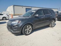 Salvage cars for sale from Copart Haslet, TX: 2019 Ford Explorer Limited