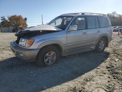 Salvage cars for sale at Mebane, NC auction: 2001 Toyota Land Cruiser