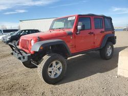 Jeep salvage cars for sale: 2015 Jeep Wrangler Unlimited Sport