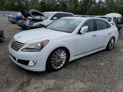 Flood-damaged cars for sale at auction: 2014 Hyundai Equus Signature