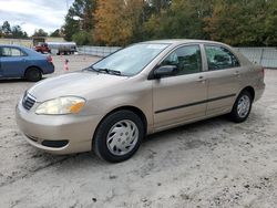 Toyota Corolla Vehiculos salvage en venta: 2005 Toyota Corolla CE