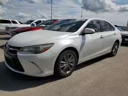 Salvage cars for sale at Riverview, FL auction: 2015 Toyota Camry LE