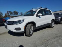 Volkswagen salvage cars for sale: 2017 Volkswagen Tiguan S