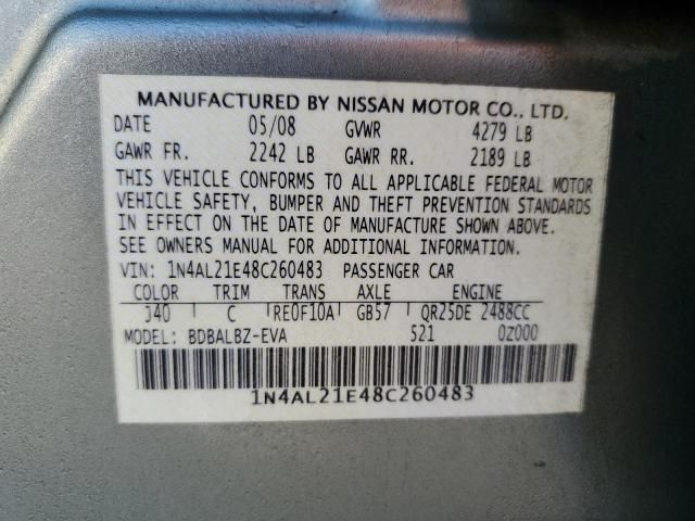 2008 Nissan Altima 2.5