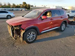 Hyundai salvage cars for sale: 2020 Hyundai Santa FE SE