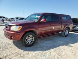 Salvage cars for sale at Arcadia, FL auction: 2005 Toyota Tundra Double Cab Limited