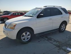 Salvage cars for sale at Grand Prairie, TX auction: 2008 KIA Sorento EX