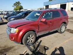 Salvage cars for sale from Copart Woodhaven, MI: 2012 Ford Escape Limited